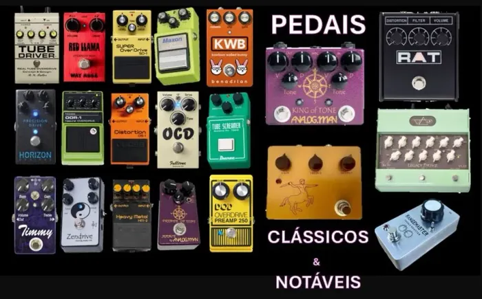 Capturas Pedais Classicos e notáveis -  para Tank-G Blackbox Tank Mini<br>