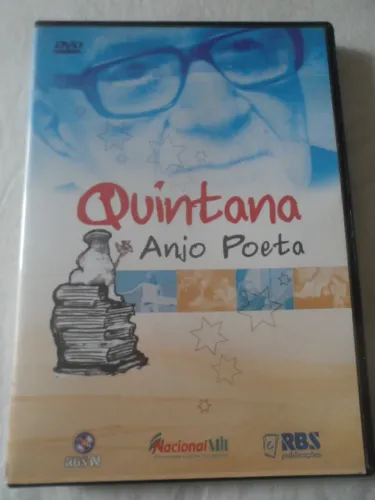 DVD Quintana Anjo Poeta RBS TV DVD nacional e original