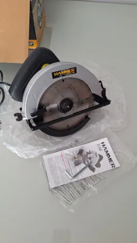 Serra Circular para Madeira Hammer 1100w