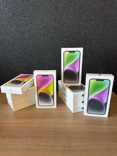 Apple iPhone 14 128GB lacrado Branco e Preto