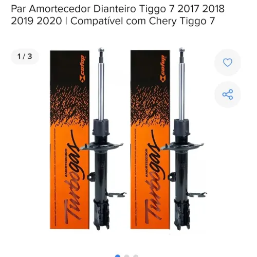 Par de Amortecedor dianteiro cofap chery tiggo 2019