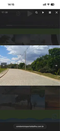 Terreno de chácara Portal da ilha