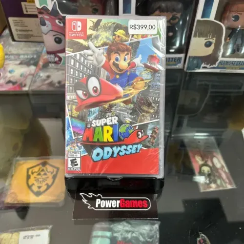JOGO PARA NINTENDO SWITCH - SUPER MARIO ODYSSEY - LACRADO