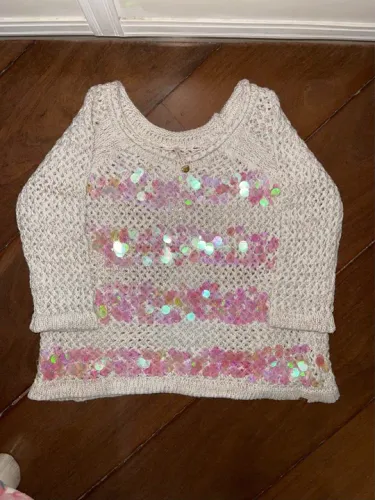 Blusa em tricô da Maria Filó
