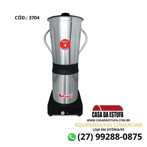 Liquidificador Industrial Vitalex 4 Litros