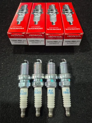 Jogo de velas NGK Iridium Honda Fit City WR-V 1.5 2015-2024 DIFR6D13