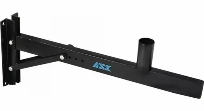 Kit 2 Suporte Caixa De Som Ask Ch10 Parede Longo 4 Regulagem 45kg