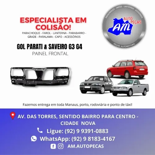 painel gol parati saveiro g3 g4