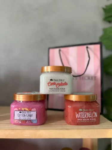 Tree Hut Esfoliante Corporal - Coco Colada, Cotton Candy ou Watermelon