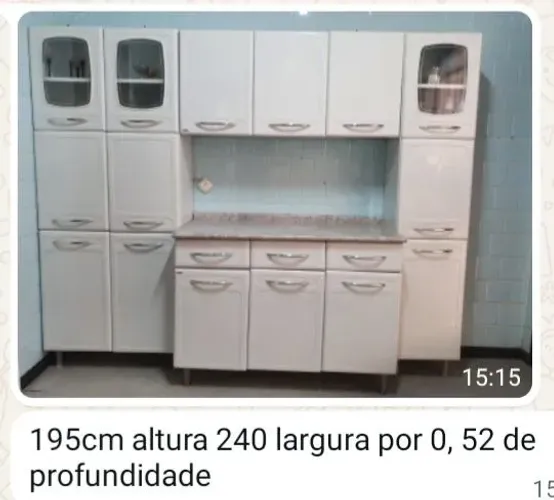 Kit Armário de Cozinha Bertolini