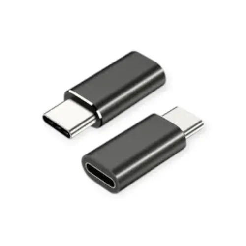 Adaptador OTG Para Lightning Femea Para iPhone Type C Macho