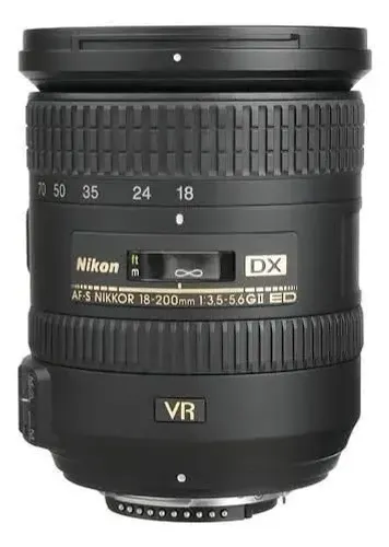 Lente Nikon 18-200mm