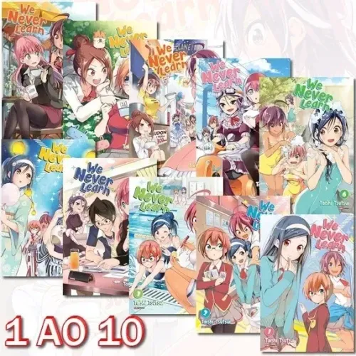 PACOTE WE NEVER LEARN Nº 01 AO 10