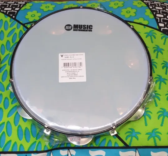 Pandeiros 10" polegadas sortidos M music na promoção