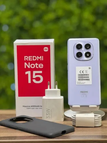 Redmi Note 15 4G 8ram 256gb - Roxo