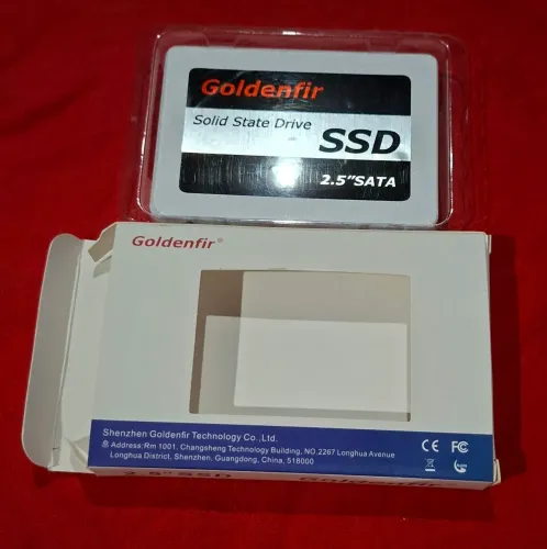 SSD 120GB Goldenfir (100% saudável)