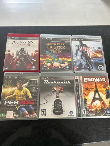 Ps3 lote de jogos(ENVIO OLXPAY)