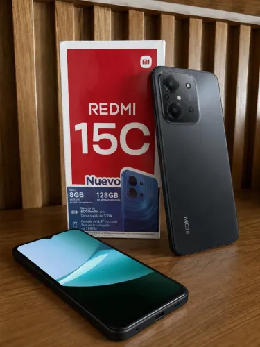 Xiaomi Redmi 15c 4g, 128GB, 4GB RAM + (4GB expansível)