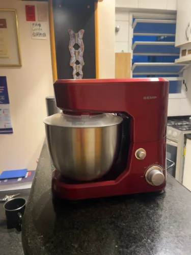 Batedeira Planetária SEMP Hype Cherry 800W