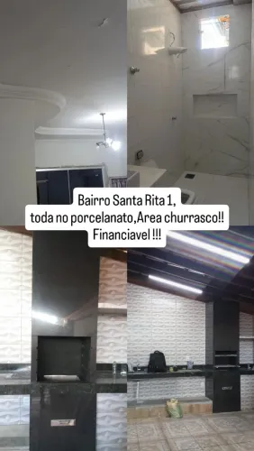 Santa Rita 1 !!!3/4 Suite/Area Churrasco !!!Financiavel