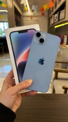 IPHONE 14 PLUS 128GB AZUL SEMINOVO / LOJA FÍSICA