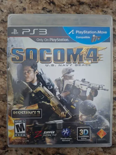 Jogo Socom 4 PS3 Mais jogos tem DESCONTO