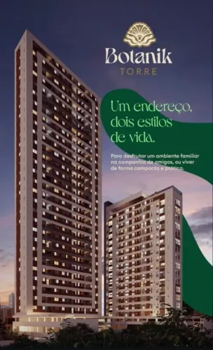 BAIXOU!!!**Edf Botanik 76m² 3 Quartos 1 suite 2 vagas Nascente bem localizado na Real da T