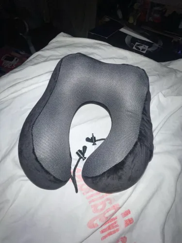 Almofada de Pescoço Apoio Encosto de Pescoço Silent para Viagem Ergonômico em Forma de U