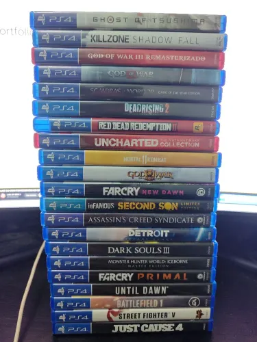 Lote de jogos PS4 21 jogos - Originais 