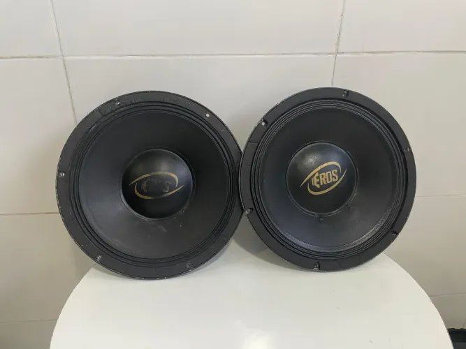 Auto falante Eros de 12 Mg 8 oms 600 watts RMS
