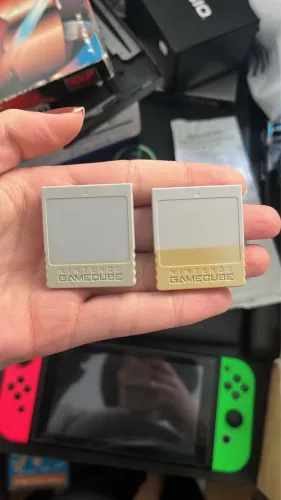 Memory card game cube 