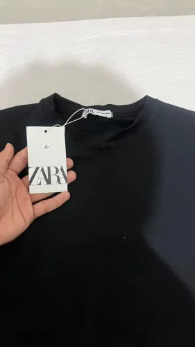 Camisa Zara primeira linha, material algodão peruano 40.1