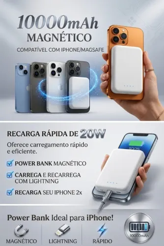 Bateria Powerbank MagSafe Apple