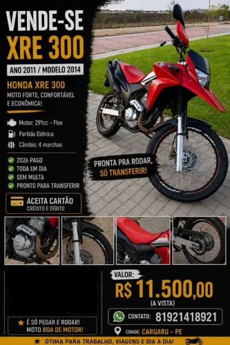 Honda XR - Impecável, Documentação 100% OK