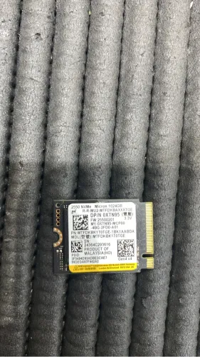 SSD Micron 2550 1TB NVMe PCIe 4.0 M.2 2230 Original Dell G15