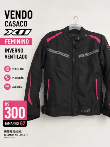 Casaco X11 Feminino Inverno Ventilado G2 - R$ 300