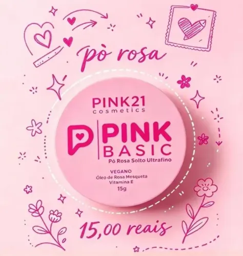 Pó Rosa Solto 