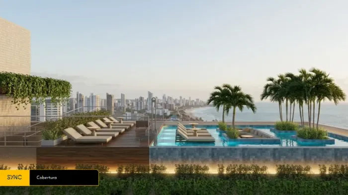 Repasse Flat 20m2 Cabo Branco Nascente Sync Jar próximo a praia