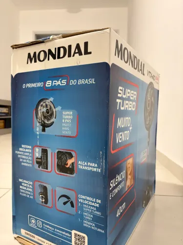 Ventilador de Coluna 8 Pás Mondial 40cm - 220v - 140W - VTX 40C 8P
