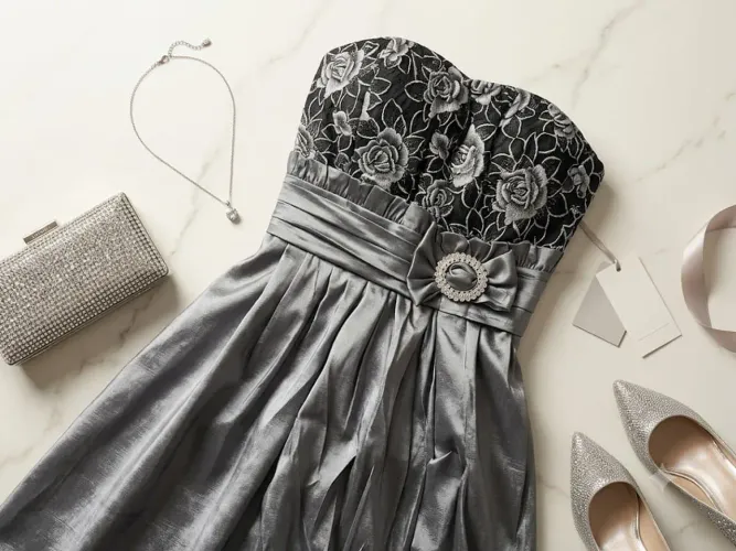 Vende-se vestido de festa