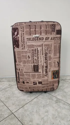 Mala de viagem grande com rodinhas 