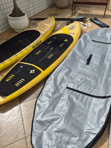? KIT COMPLETO DE STAND UP PADDLE (SUP) - PRONTO PARA CAIR NA ÁGUA! ?