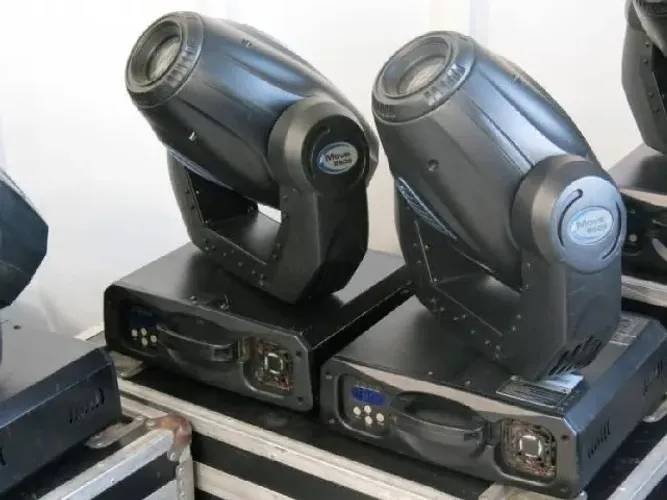 PAR de Movings ACME 250w - Lâmpada - Raridade -Originais