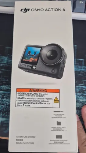 Dji osmo action 6 + Filtro ND DJI