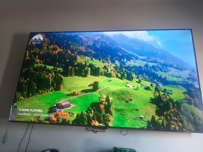 Tv "65" polegadas 1 mês de uso