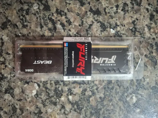 Memoria fury 1x 16gb ddr4 cl16 2666MHz