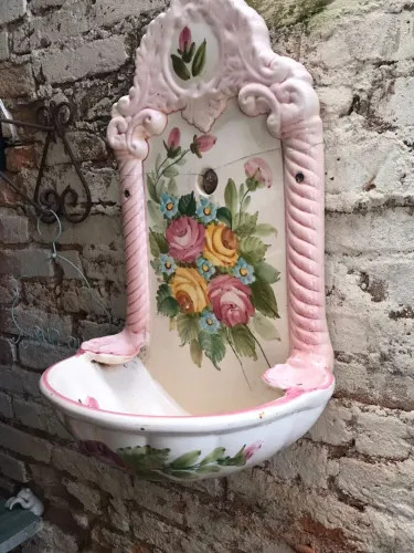 Pia labo antigo ceramica