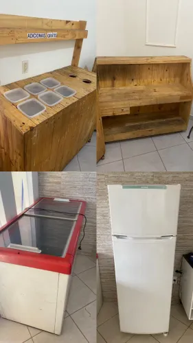 Combão: geladeira, freezer e 2 balcões