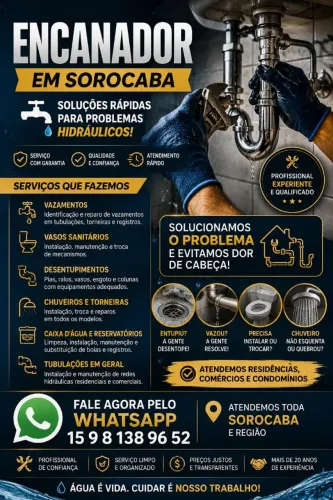 ENCANADOR SOROCABA E VOTORANTIM