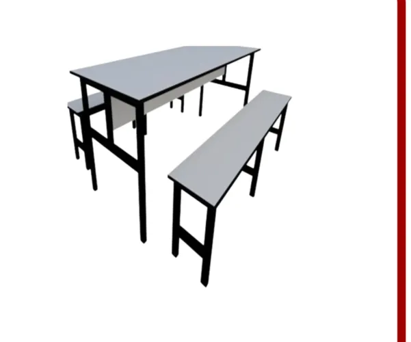 mesa para refeitório 